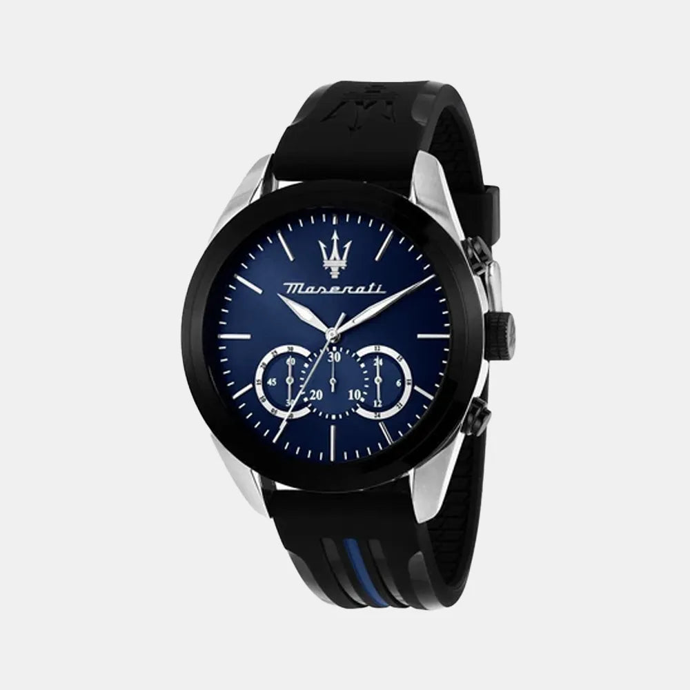 MASERATI Montre MASERATI Homme Traguardo en Silicone Noir R8871612044
