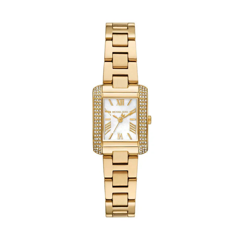 MICHAEL KORS Montre MICHAEL KORS Femme Petite Emery en Acier Doré MK4867