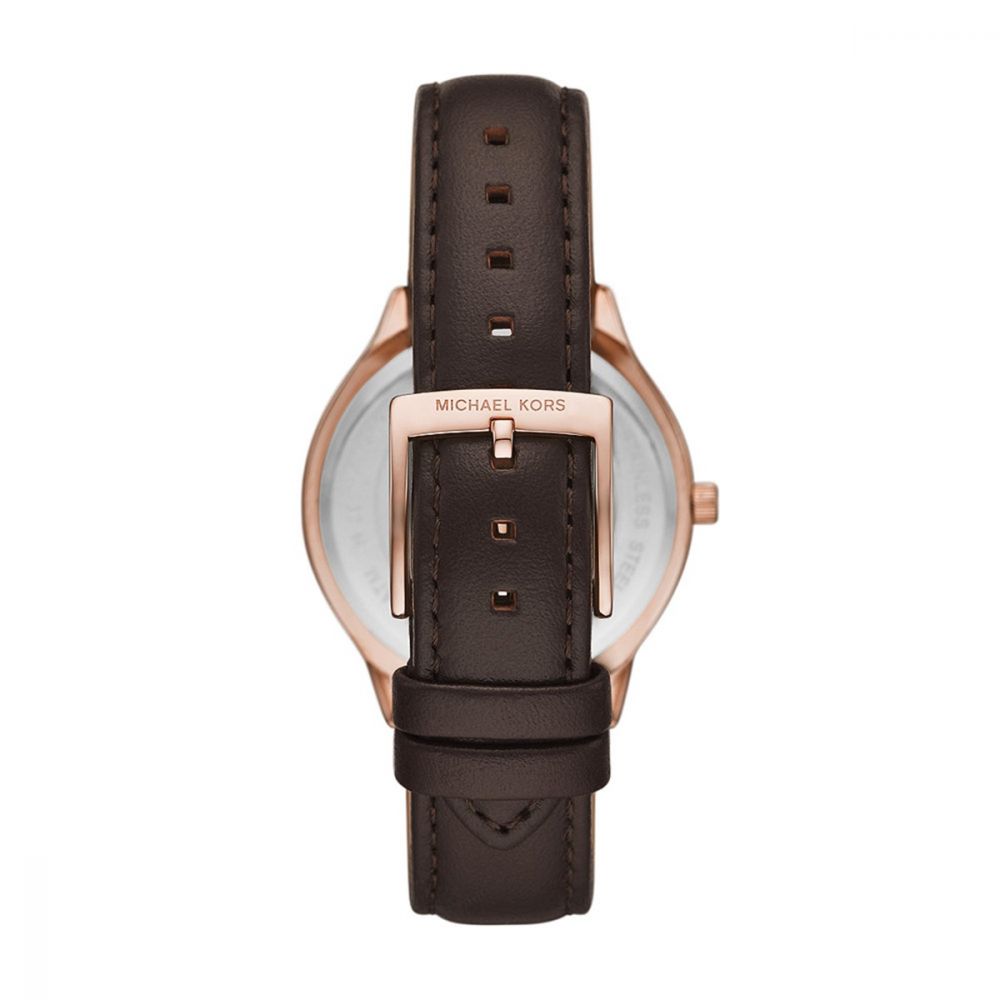 MICHAEL KORS Montre MICHAEL KORS Femme Runway en Cuir MK7489