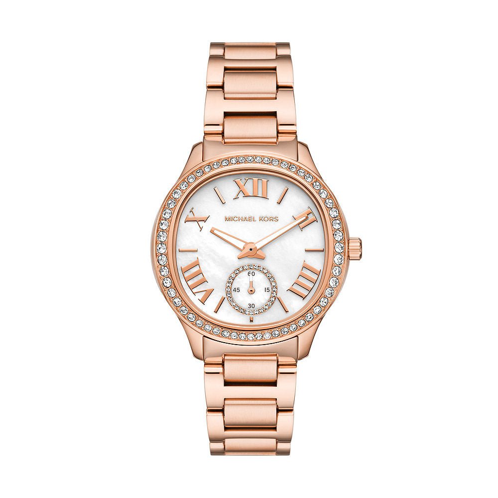 MICHAEL KORS Montre MICHAEL KORS Femme Sage en Acier Doré Rose MK4806