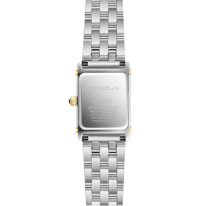 MICHEL HERBELIN Montre HERBELIN Femme Art Déco en Acier 17478BT08