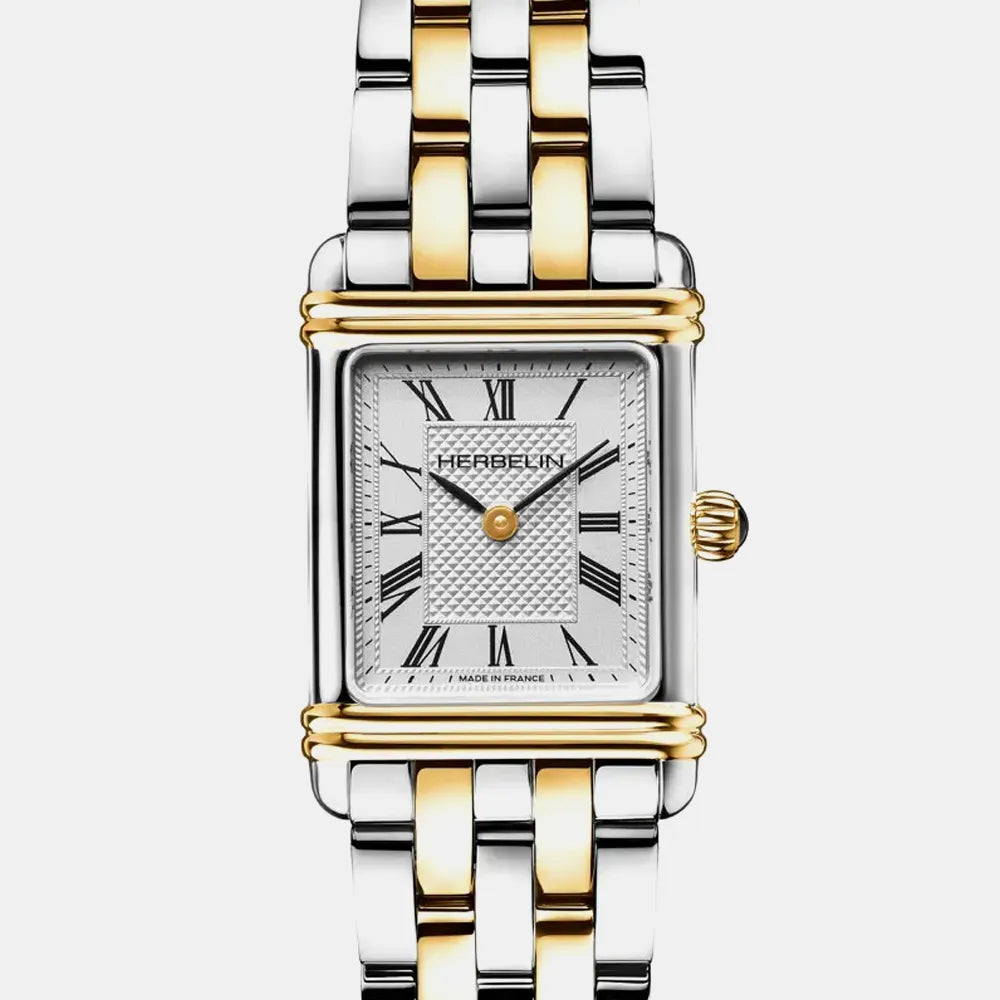 MICHEL HERBELIN Montre HERBELIN Femme Art Déco en Acier 17478BT08