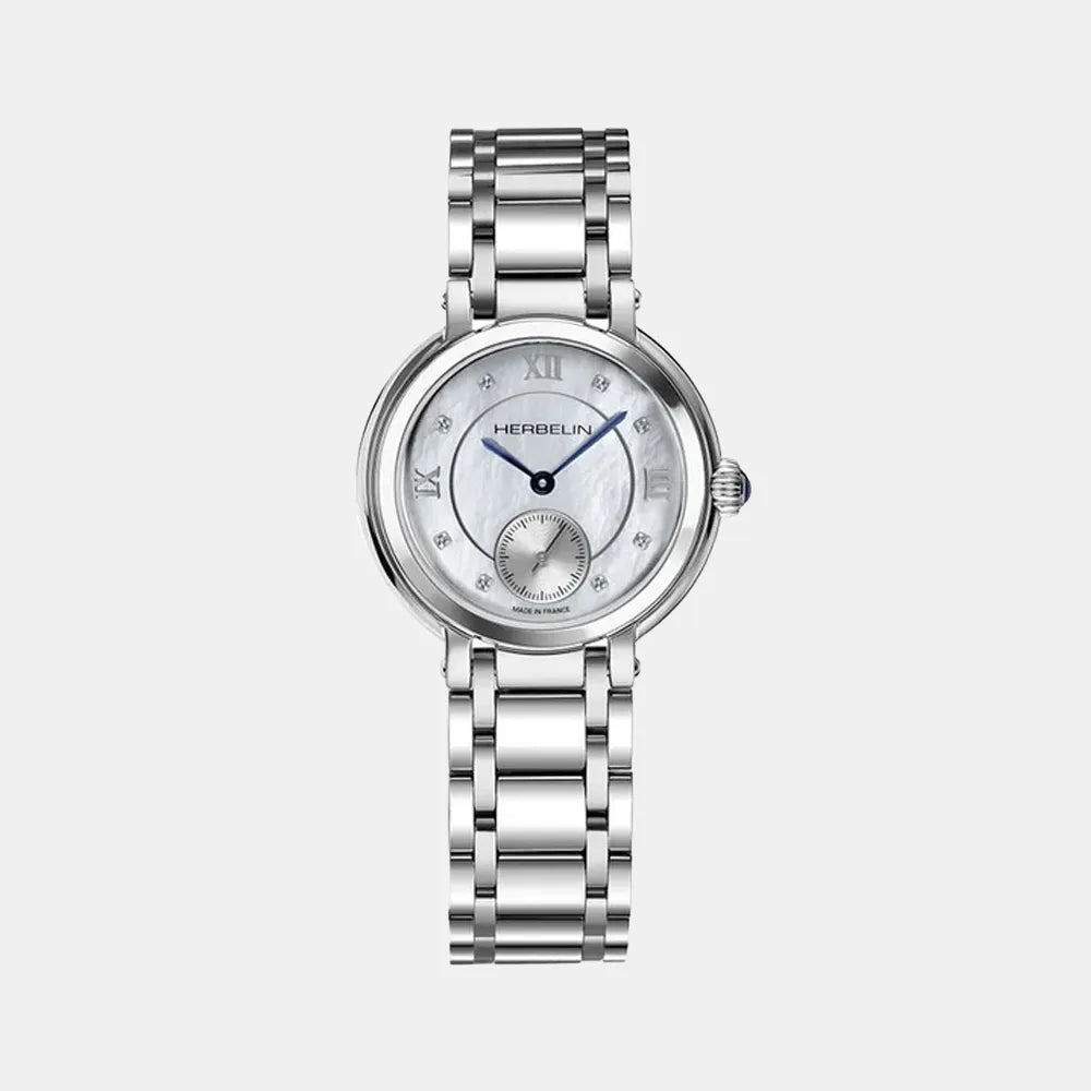MICHEL HERBELIN Montre HERBELIN Femme Galet en Acier 10630B59