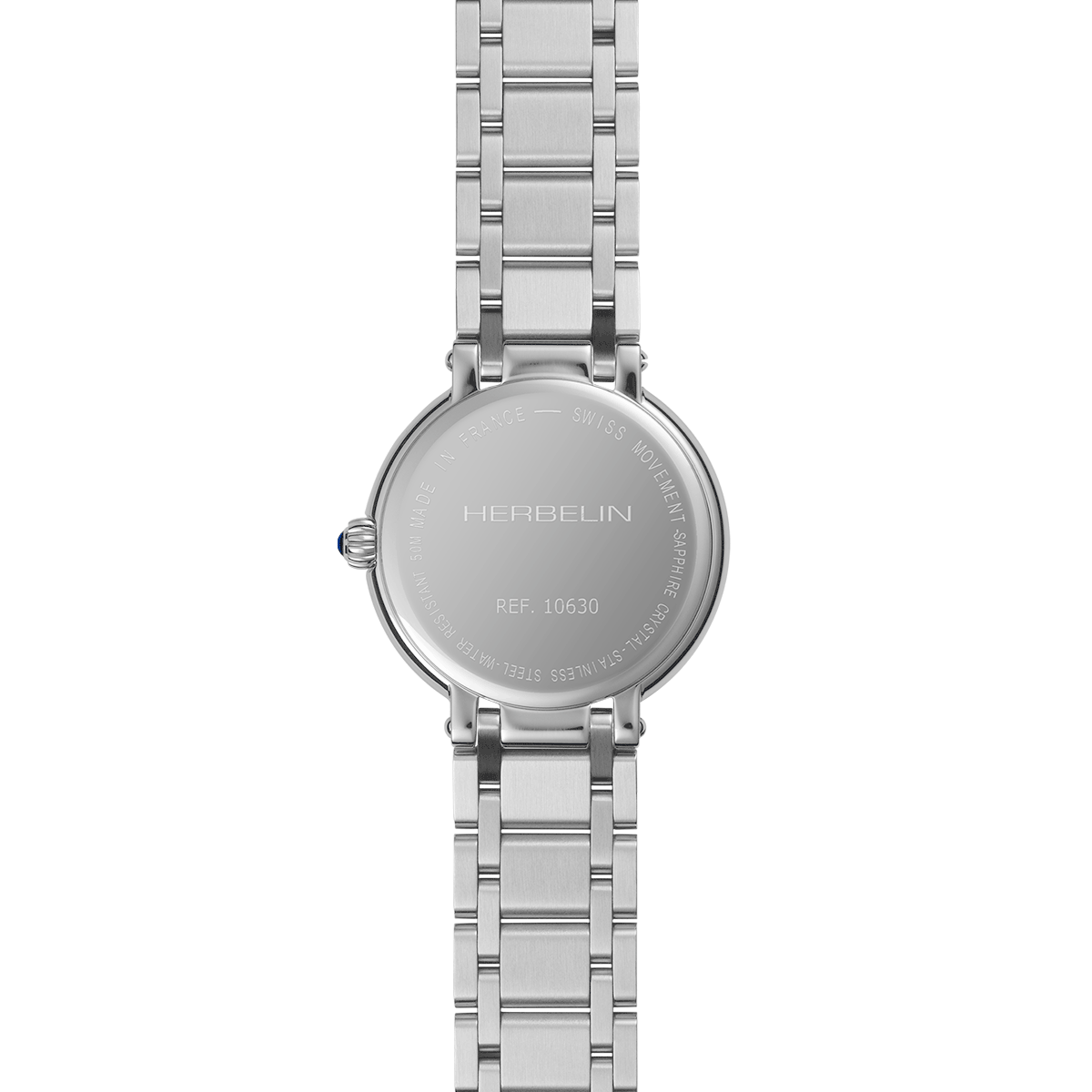 MICHEL HERBELIN Montre HERBELIN Femme Galet en Acier 10630BT28