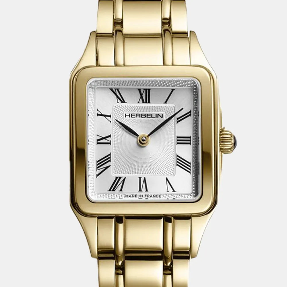 MICHEL HERBELIN Montre Herbelin Femme Luna en Acier Doré 17457BP1N01