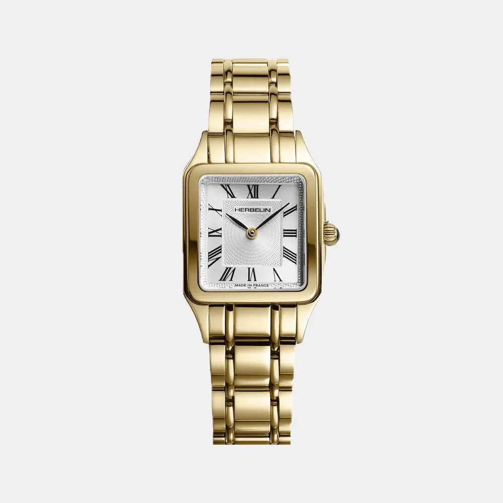 MICHEL HERBELIN Montre Herbelin Femme Luna en Acier Doré 17457BP1N01