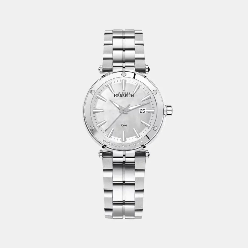 MICHEL HERBELIN Montre HERBELIN Femme Newport en Acier 14288B19