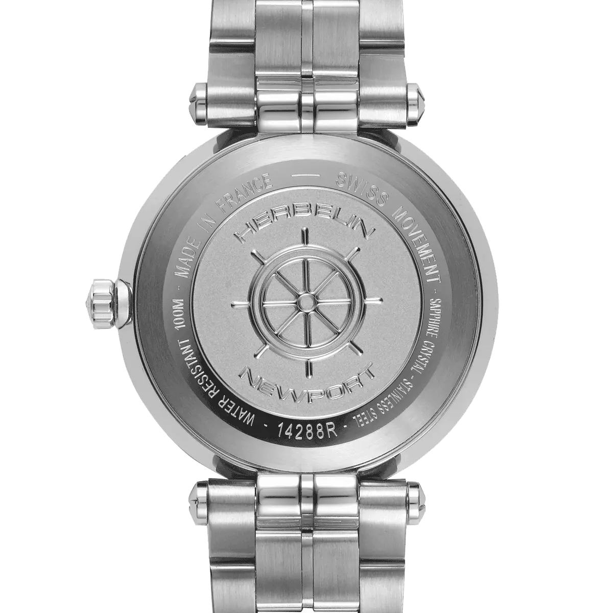 MICHEL HERBELIN Montre HERBELIN Femme Newport en Acier 14288B89