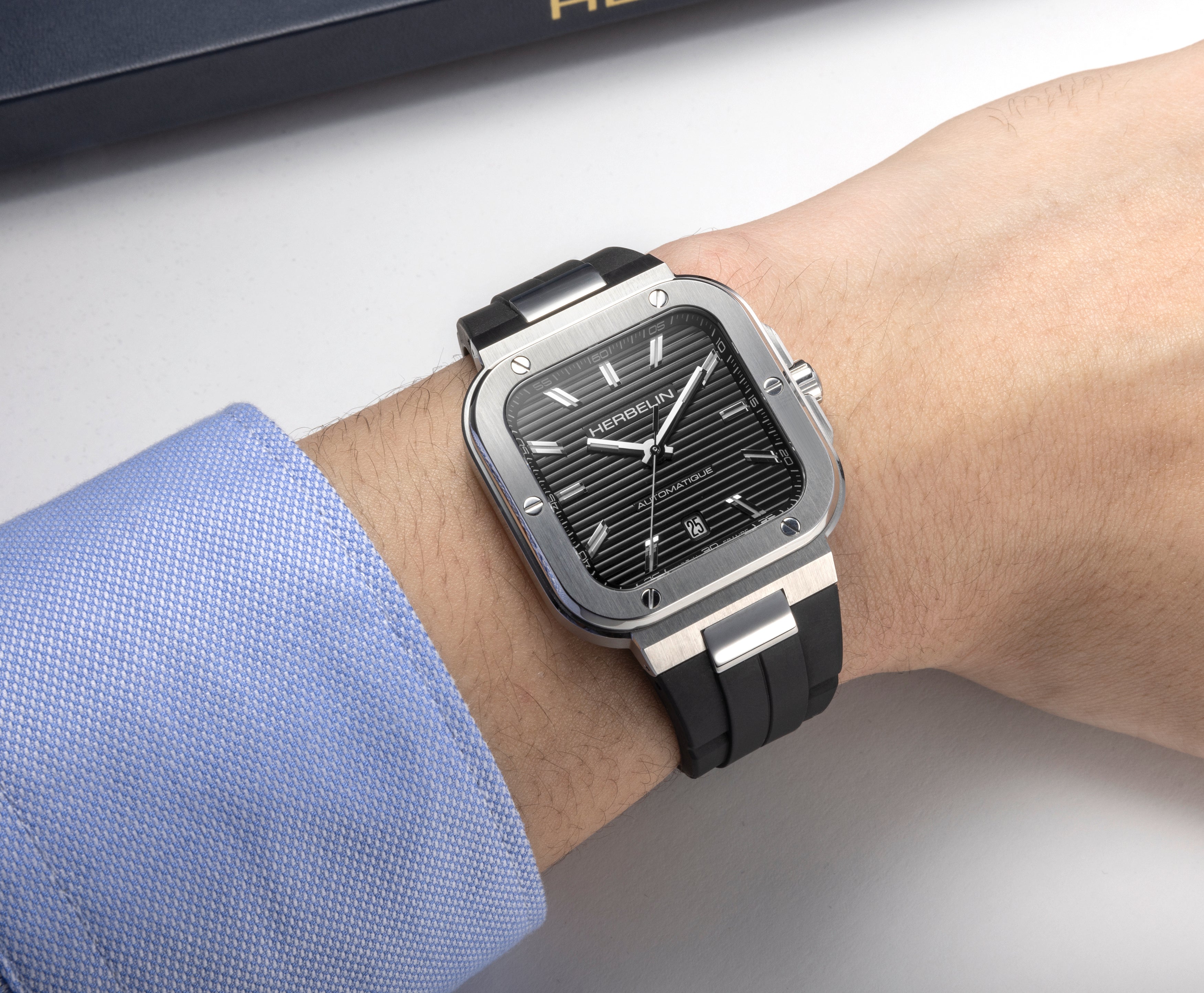 MICHEL HERBELIN Montre HERBELIN Homme Cap Camarat Automatique 1646A14CA