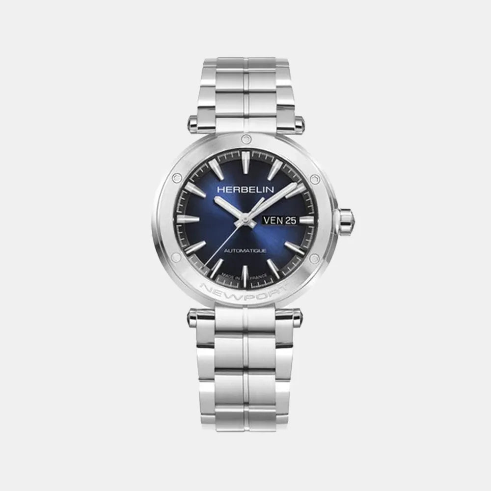 MICHEL HERBELIN Montre HERBELIN Homme Newport Automatique en Acier 1768B15