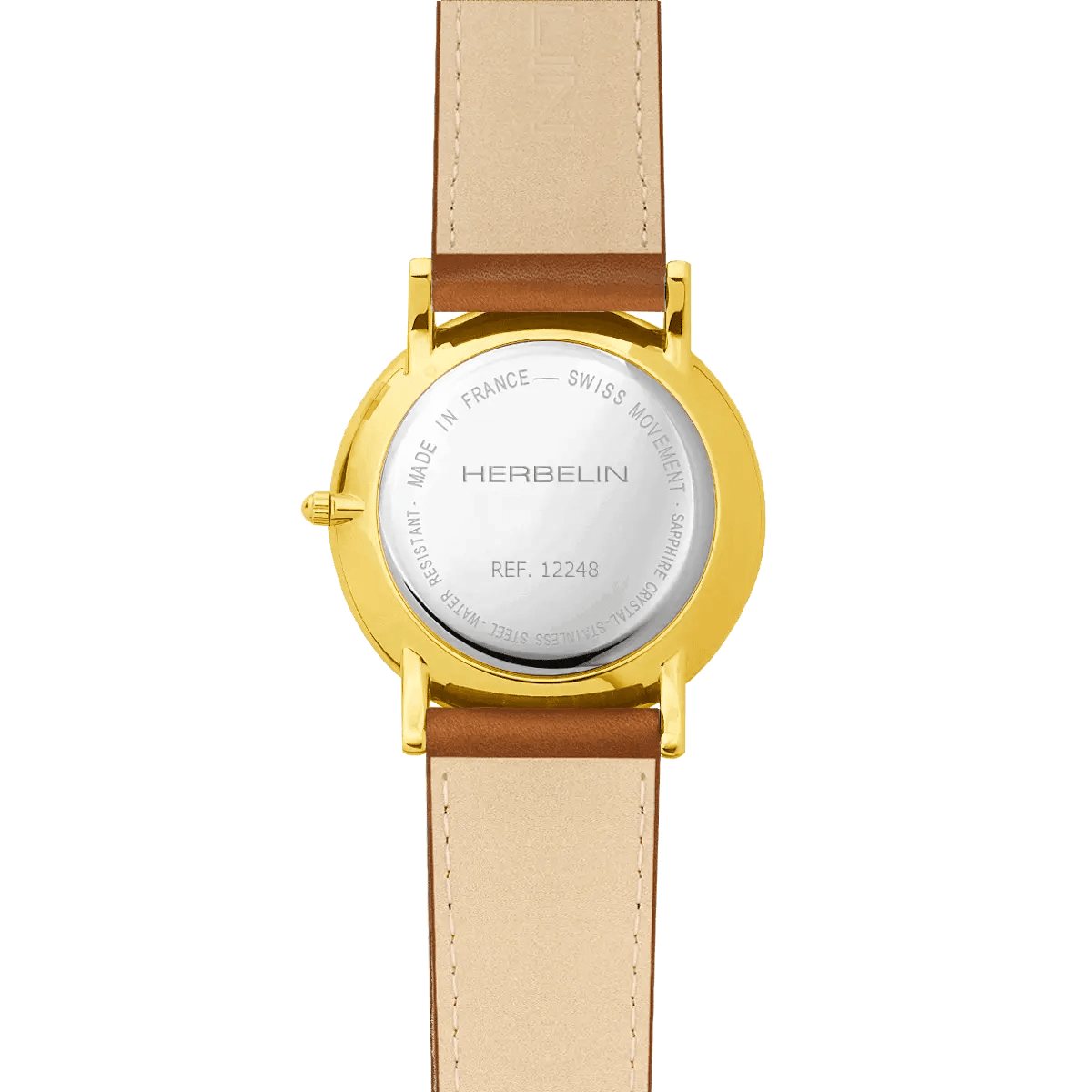 MICHEL HERBELIN Montre MICHEL HERBELIN Classique en Cuir 12248P08MA