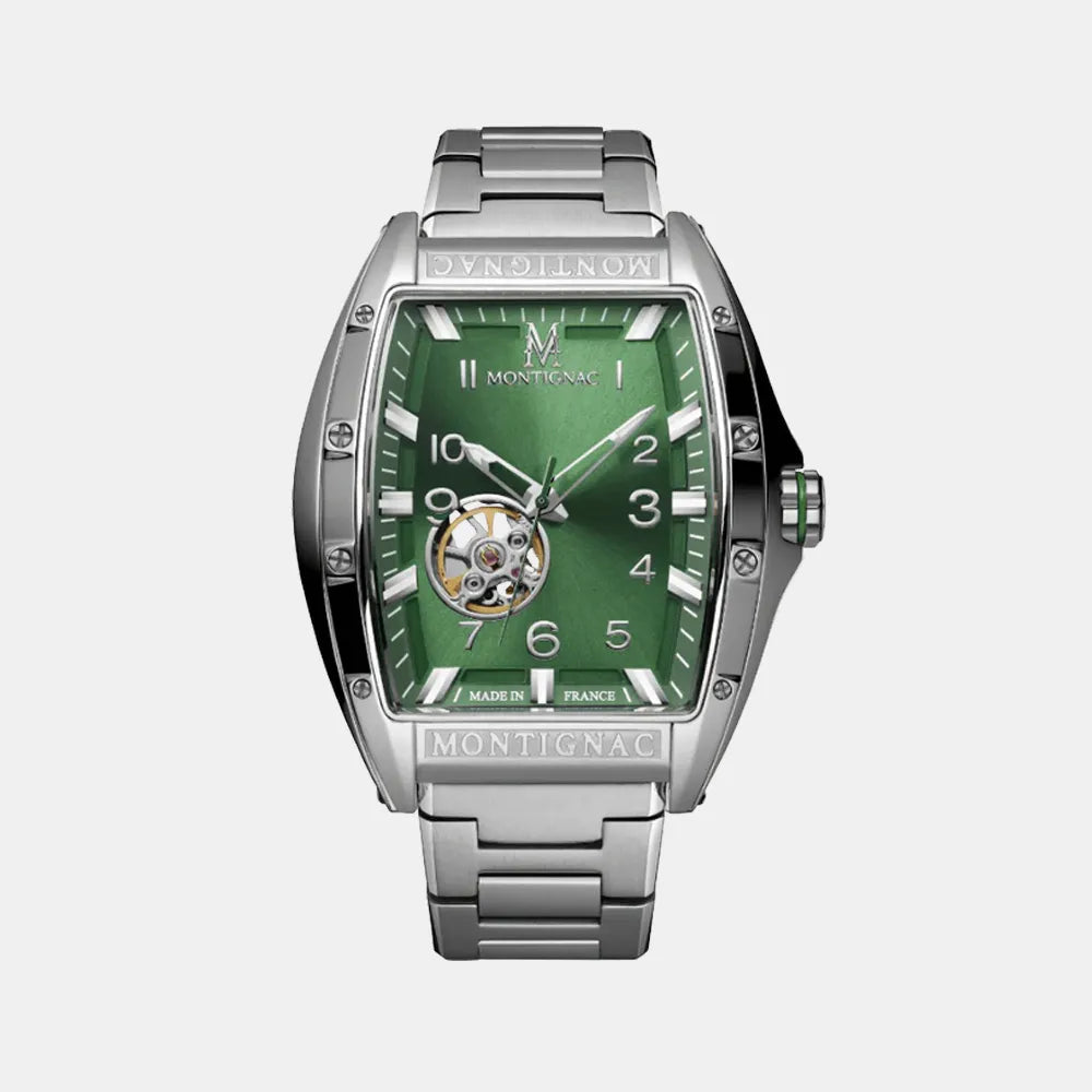 MONTIGNAC Montre MONTIGNAC Homme Automatique en Acier MOW1008