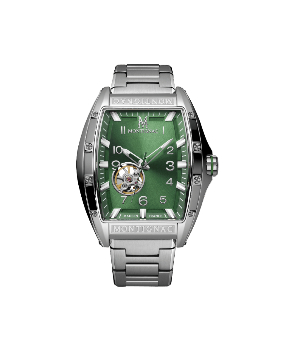 MONTIGNAC Montre MONTIGNAC Homme Automatique en Acier MOW1008