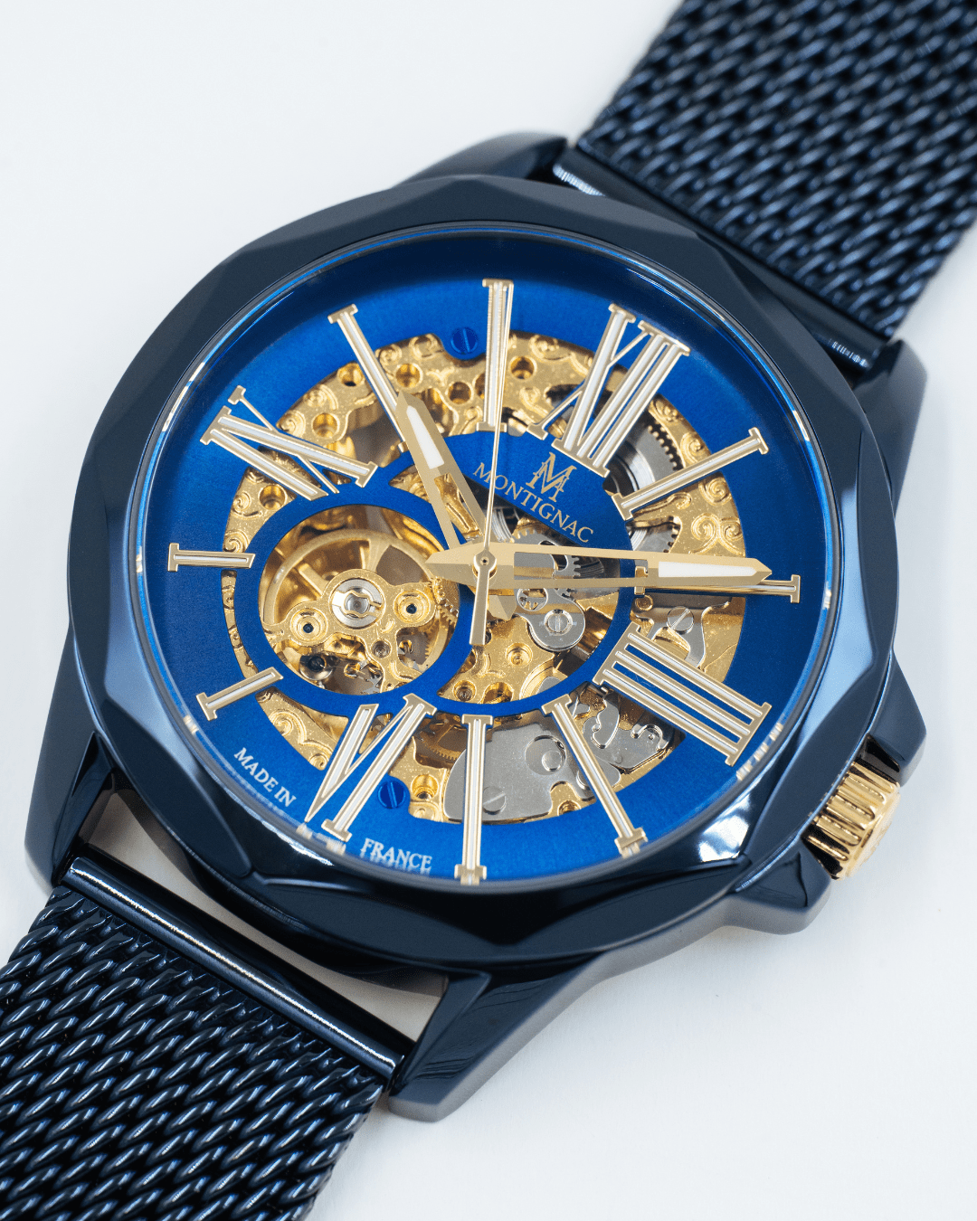 MONTIGNAC Montre MONTIGNAC Homme Automatique en Acier MOW1206