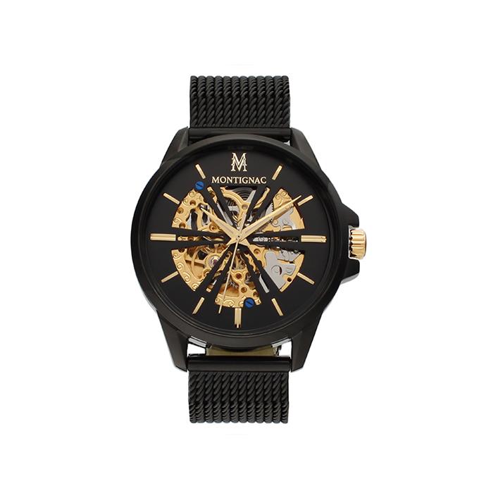 MONTIGNAC Montre MONTIGNAC Homme Automatique en Acier MOW403