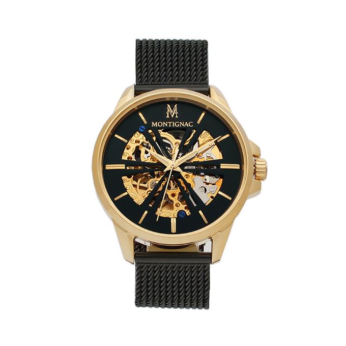 MONTIGNAC Montre MONTIGNAC Homme Automatique en Acier MOW404