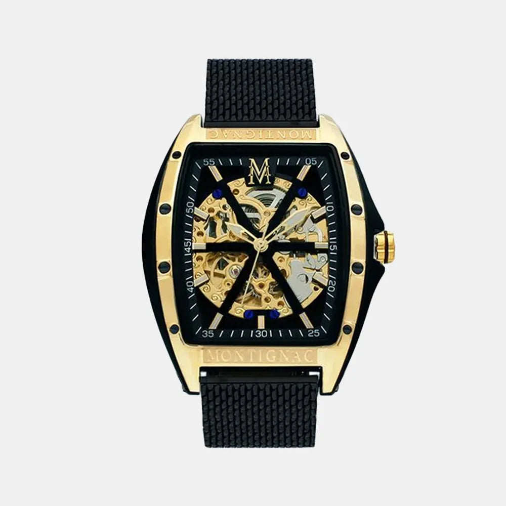 MONTIGNAC Montre MONTIGNAC Homme Automatique en Acier MOW413