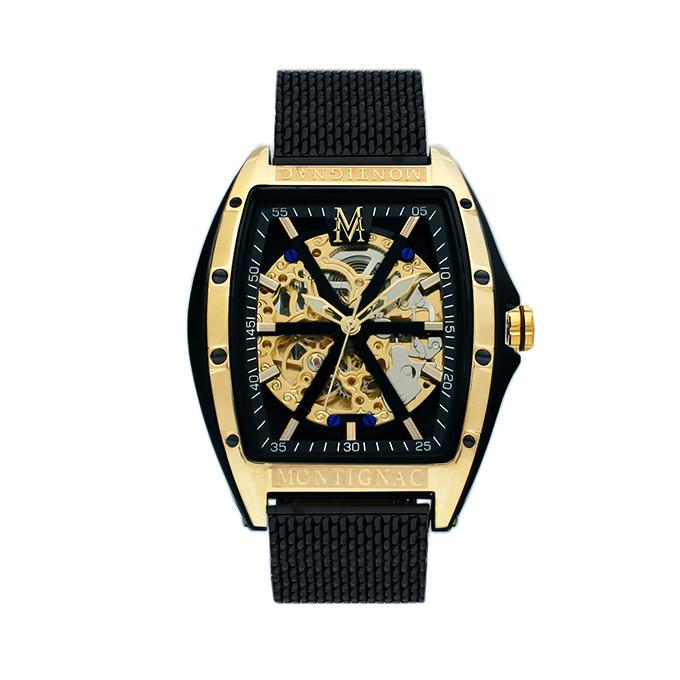 MONTIGNAC Montre MONTIGNAC Homme Automatique en Acier MOW413