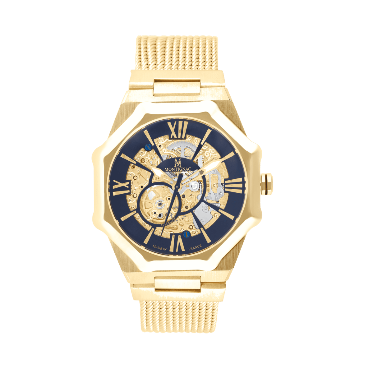 MONTIGNAC Montre MONTIGNAC Homme Automatique en Acier MOW807