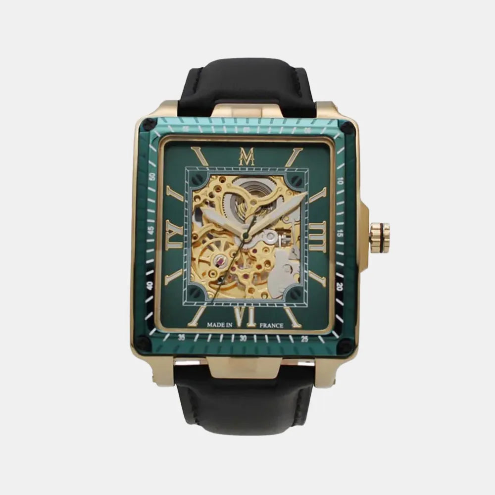 MONTIGNAC Montre MONTIGNAC Homme Automatique en Cuir MOW604