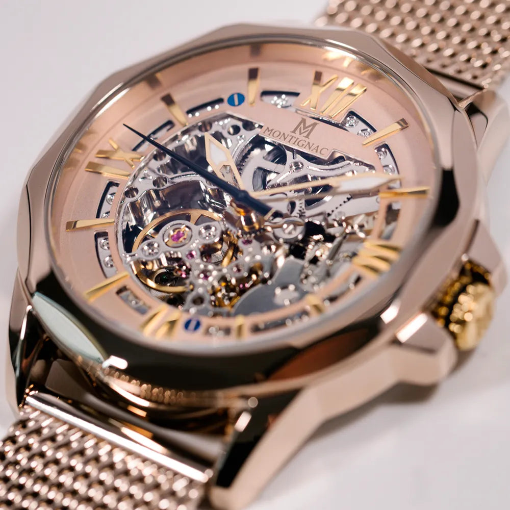 MONTIGNAC Montre MONTIGNAC Homme Automatique Round MOW1303