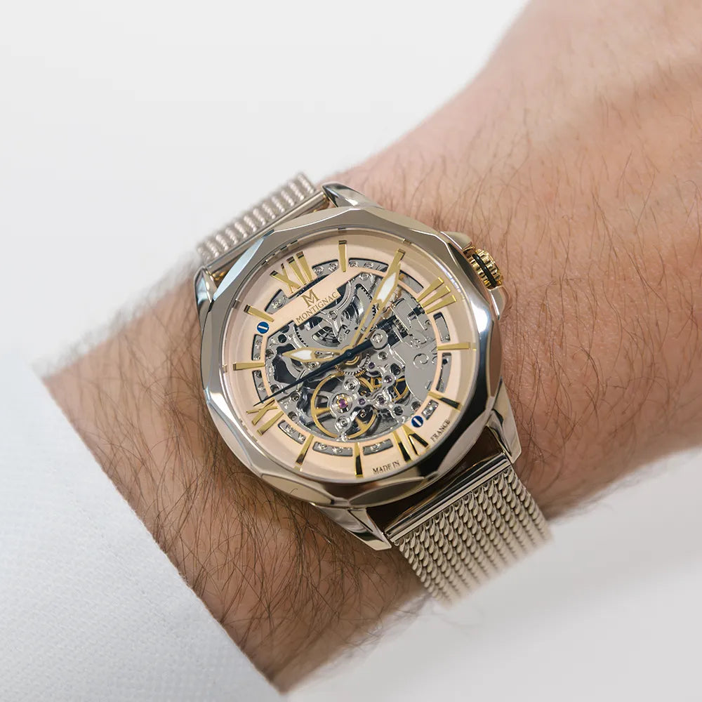 MONTIGNAC Montre MONTIGNAC Homme Automatique Round MOW1303