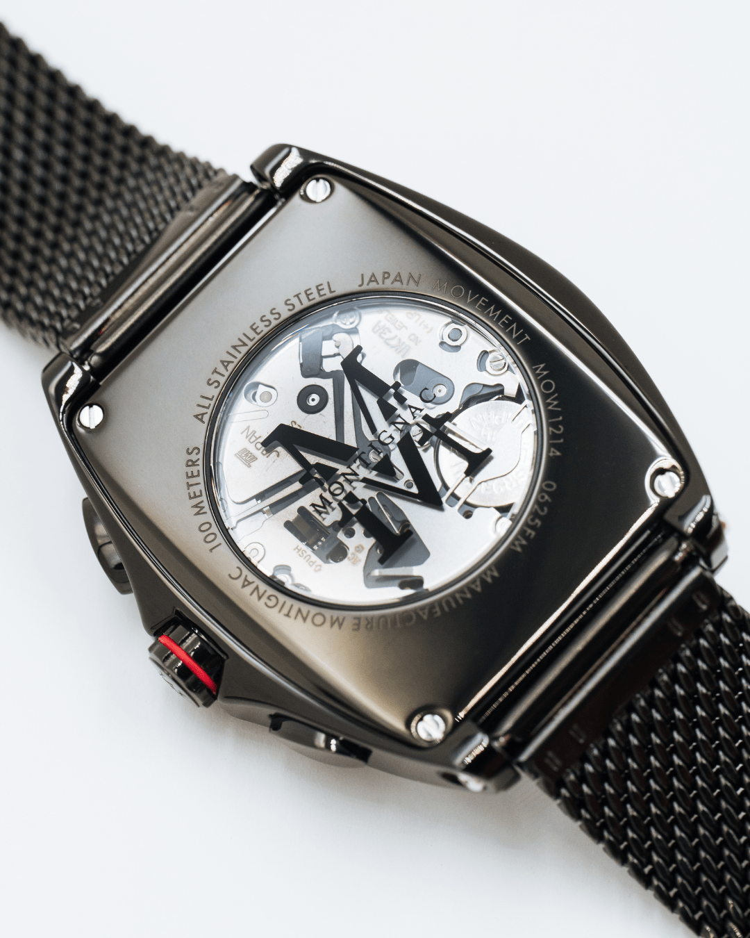 MONTIGNAC Montre MONTIGNAC Homme Chronographe en Acier MOW1214
