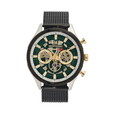 MONTIGNAC Montre MONTIGNAC Homme en Acier Milanais MOW1000