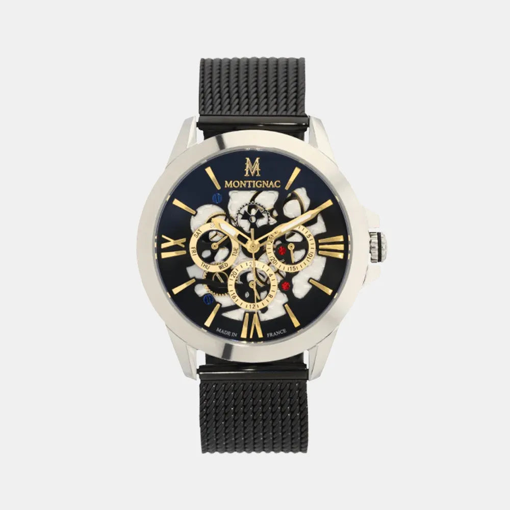 MONTIGNAC Montre MONTIGNAC Homme en Acier Milanais MOW1002