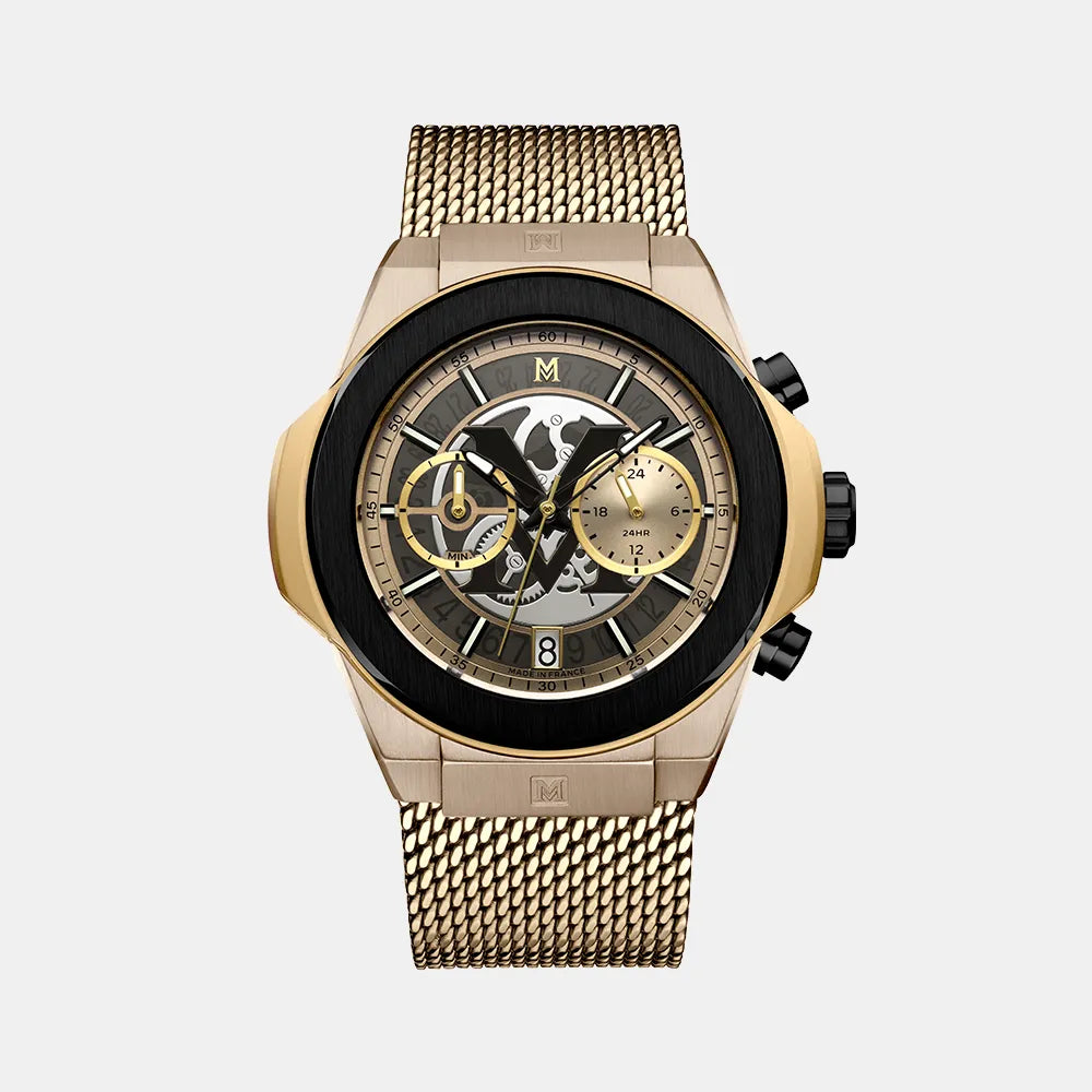MONTIGNAC Montre MONTIGNAC Homme en Acier Milanais MOW1307