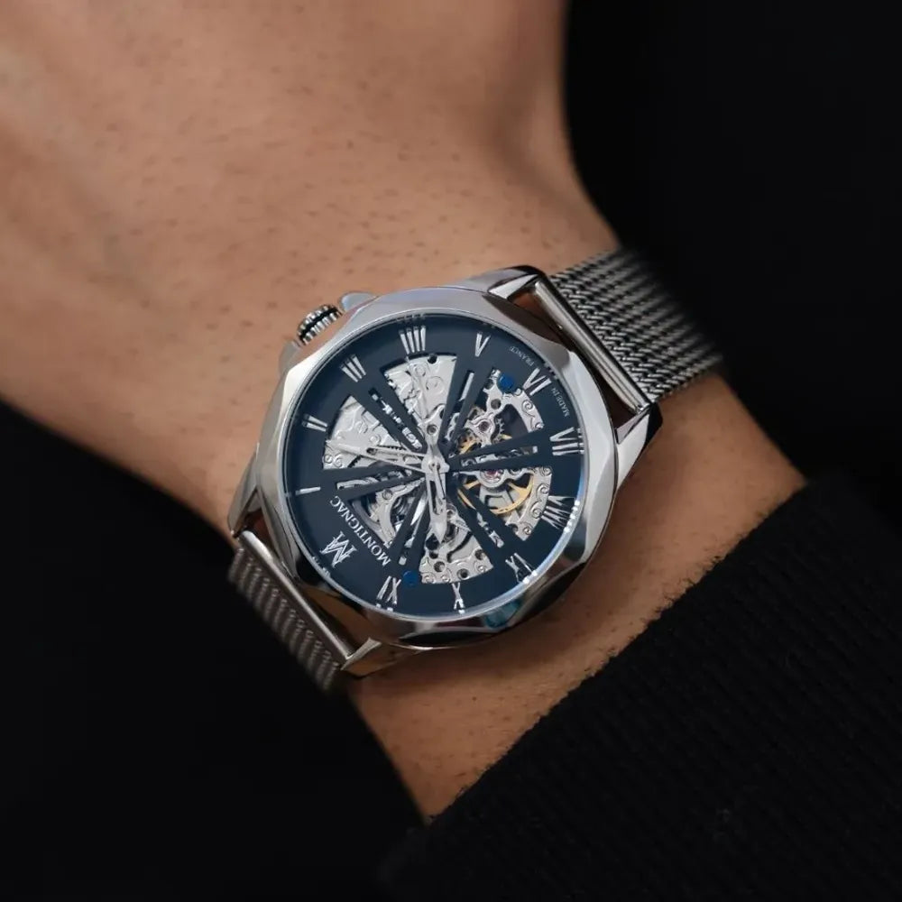 MONTIGNAC Montre MONTIGNAC Origine Homme Automatique en Acier MOW1004