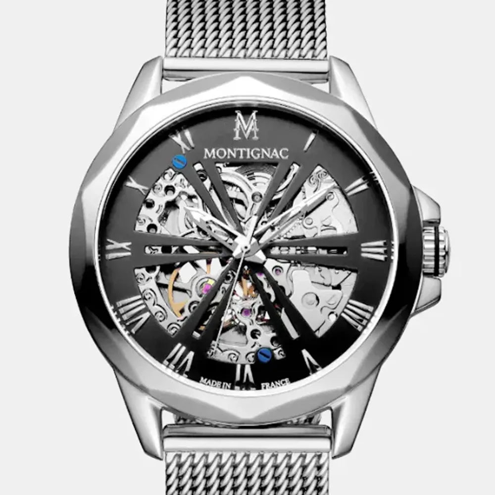 MONTIGNAC Montre MONTIGNAC Origine Homme Automatique en Acier MOW1004