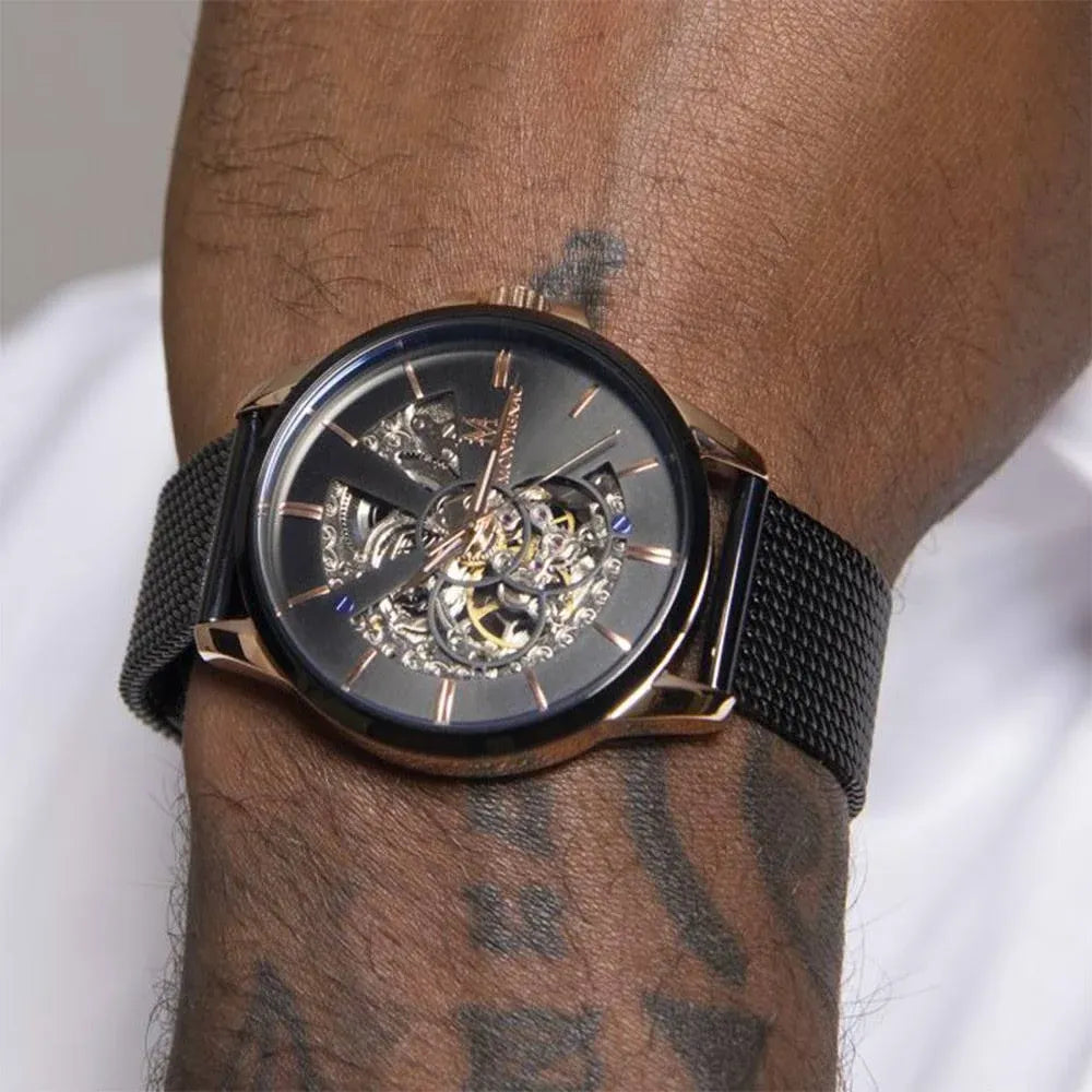 MONTIGNAC Montre MONTIGNAC Origine Homme Automatique en Acier MOW401