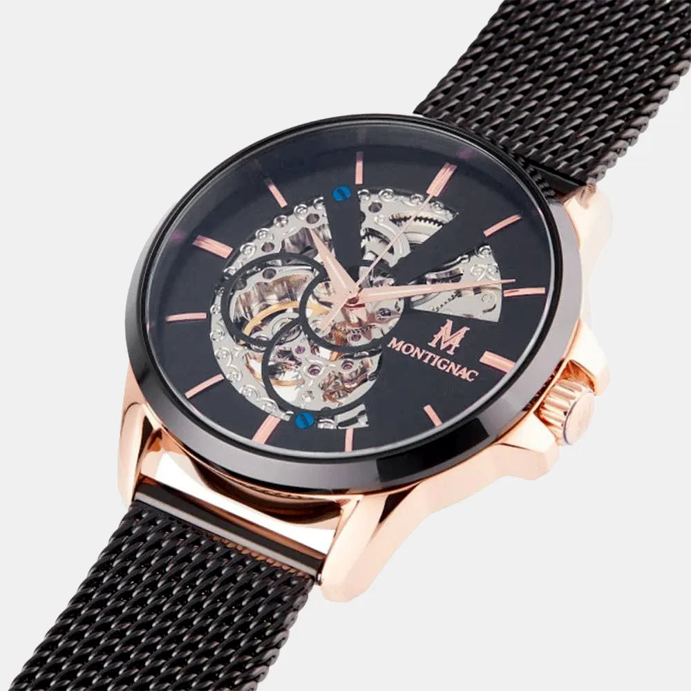 MONTIGNAC Montre MONTIGNAC Origine Homme Automatique en Acier MOW401