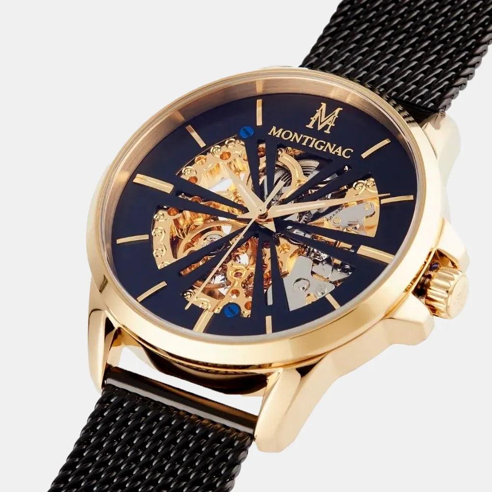 MONTIGNAC Montre MONTIGNAC Origine Homme Automatique en Acier MOW404