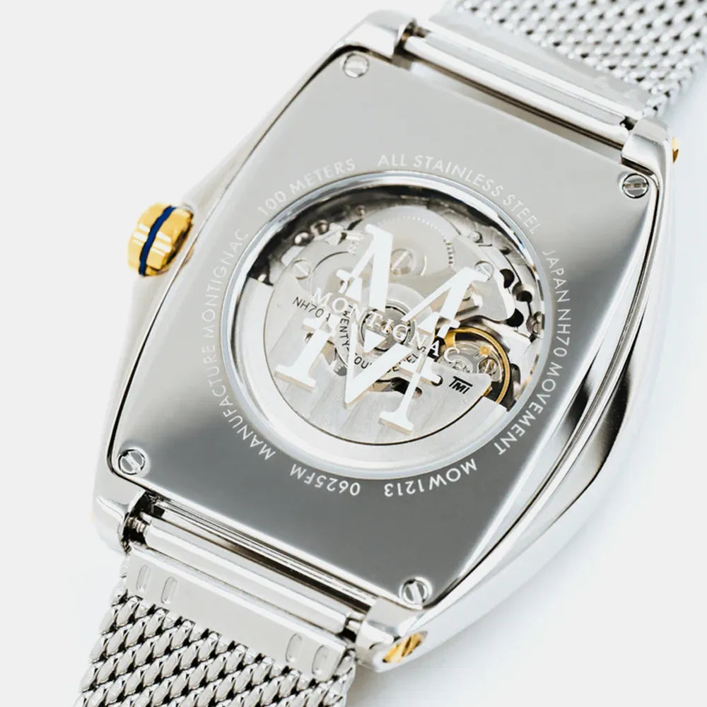 MONTIGNAC Montre MONTIGNAC Paladin Homme Automatique en Acier MOW1213