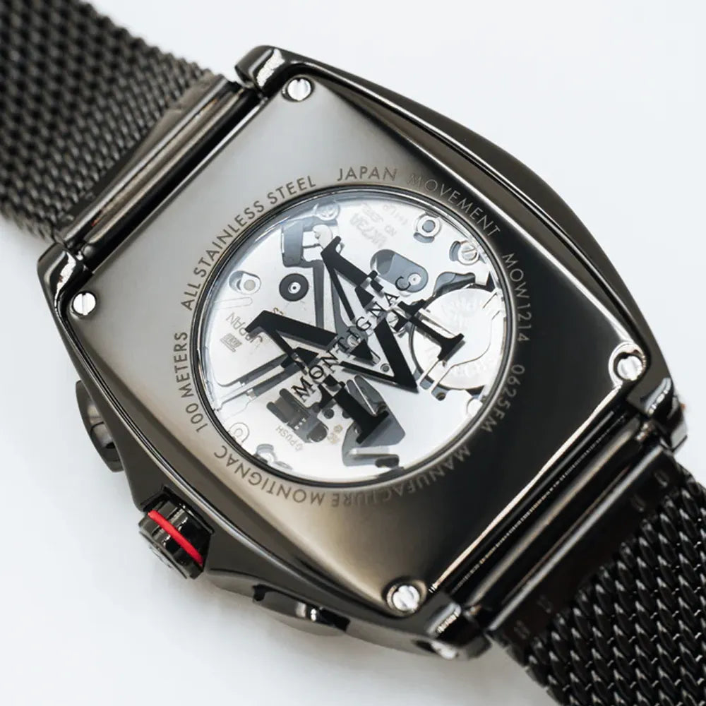 MONTIGNAC Montre MONTIGNAC Paladin Homme Chronographe en Acier MOW1214