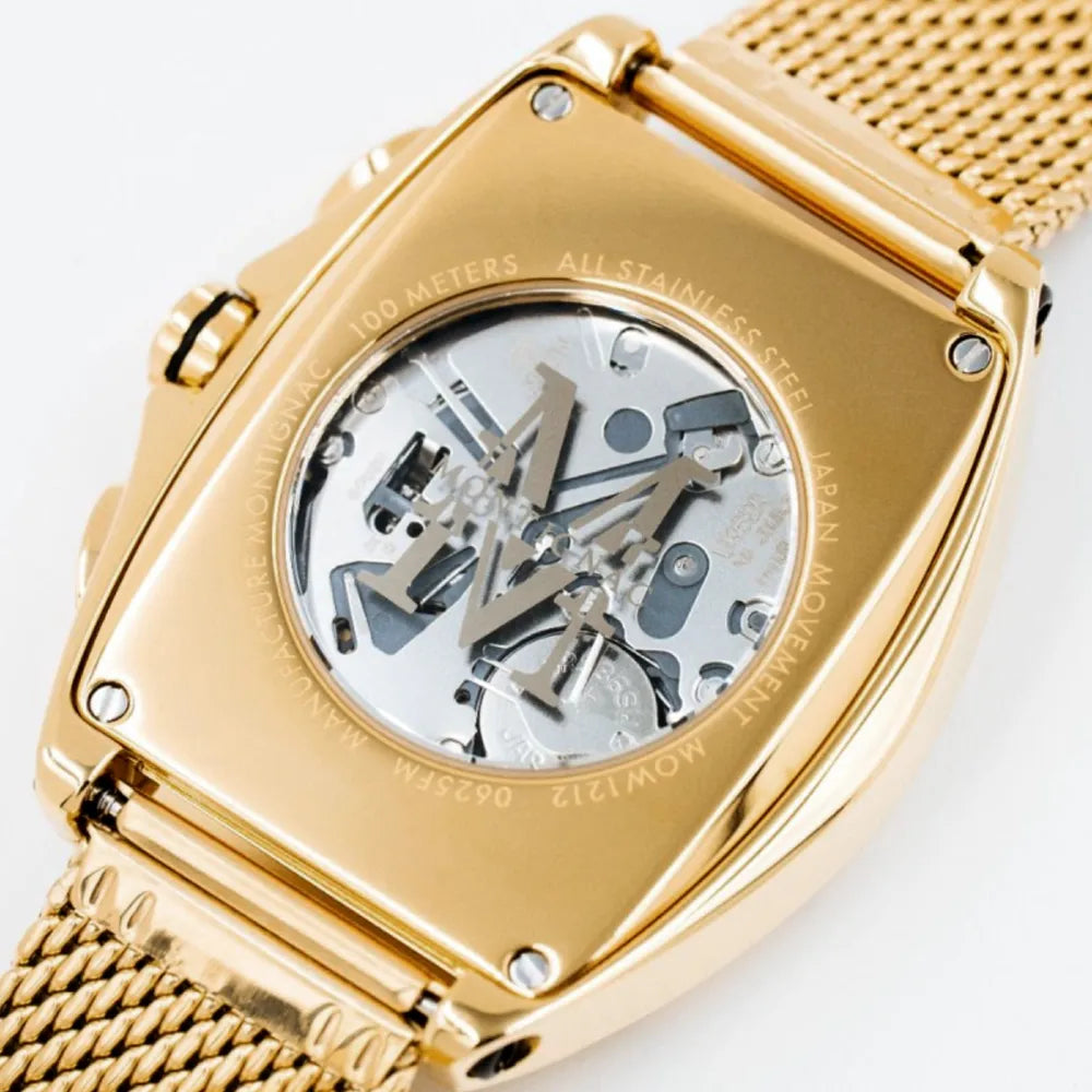 MONTIGNAC Montre MONTIGNAC Paladin Homme Multifonction en Acier MOW1212