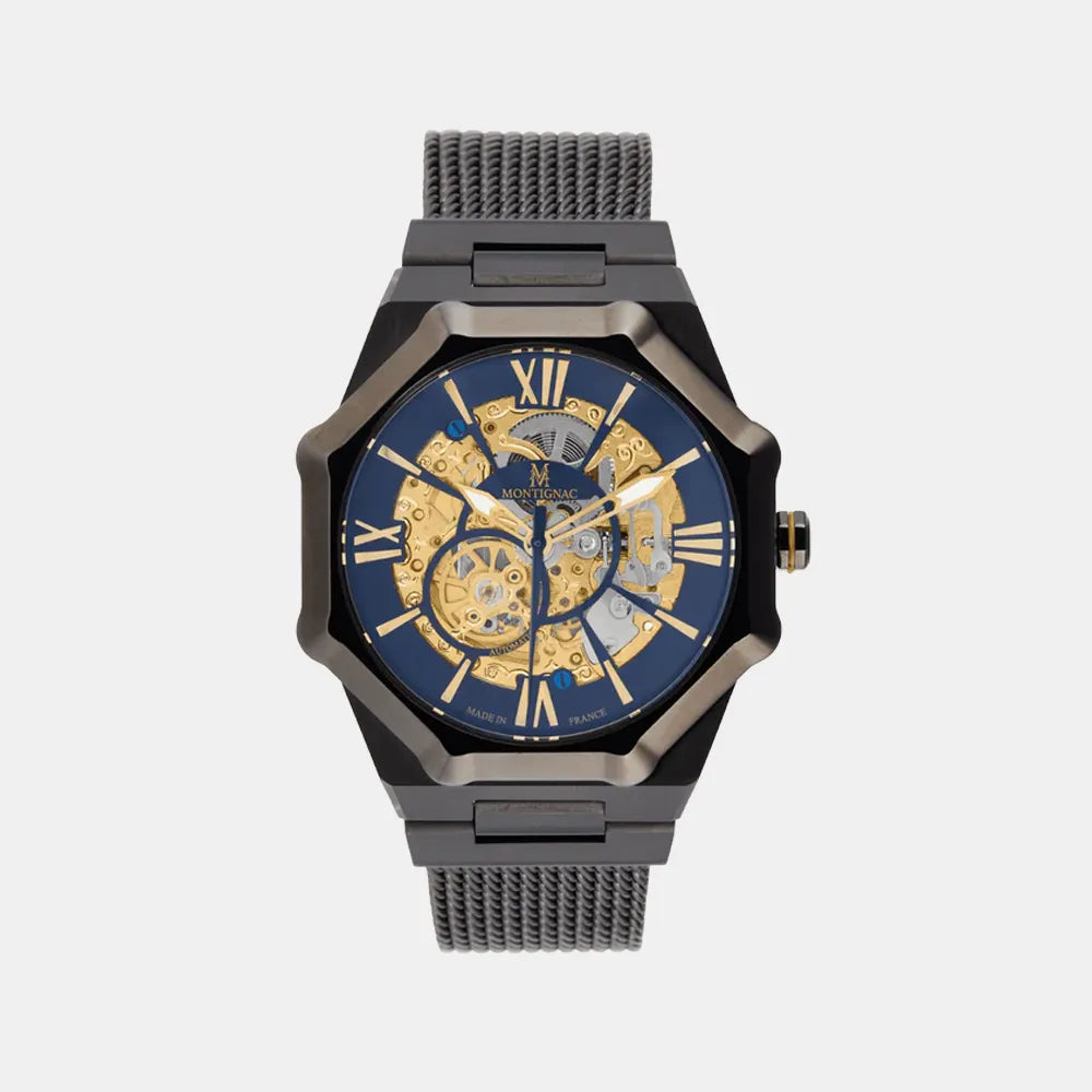 MONTIGNAC Montre MONTIGNAC Sentinel Homme Automatique en Acier MOW808