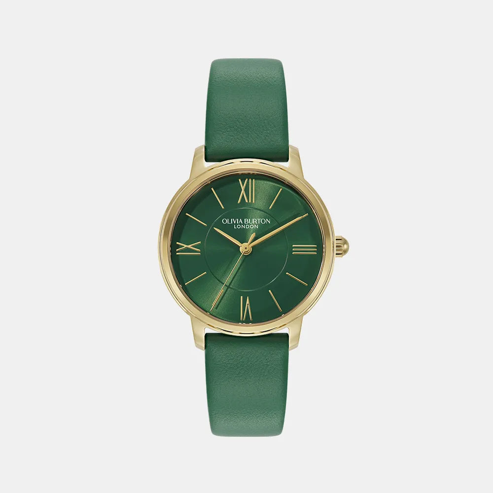 OLIVIA BURTON Montre OLIVIA BURTON Femme Westbourne en Cuir Vert 24000352