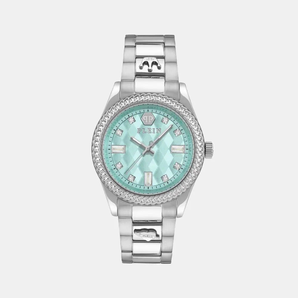 PHILIPP PLEIN Montre PHILIPP PLEIN Femme Queen Bleu Sky en Acier PWCDA0424