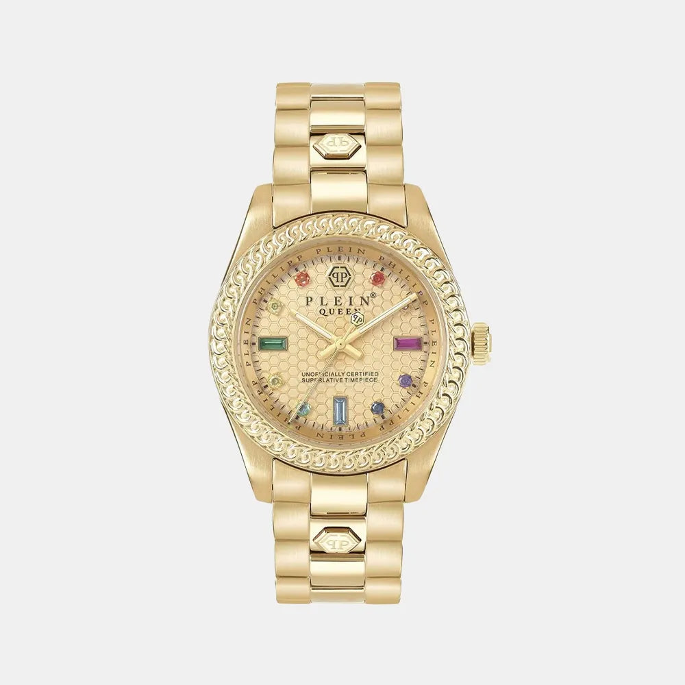 PHILIPP PLEIN Montre PHILIPP PLEIN Femme Street Couture en Acier Doré PWDAA0721