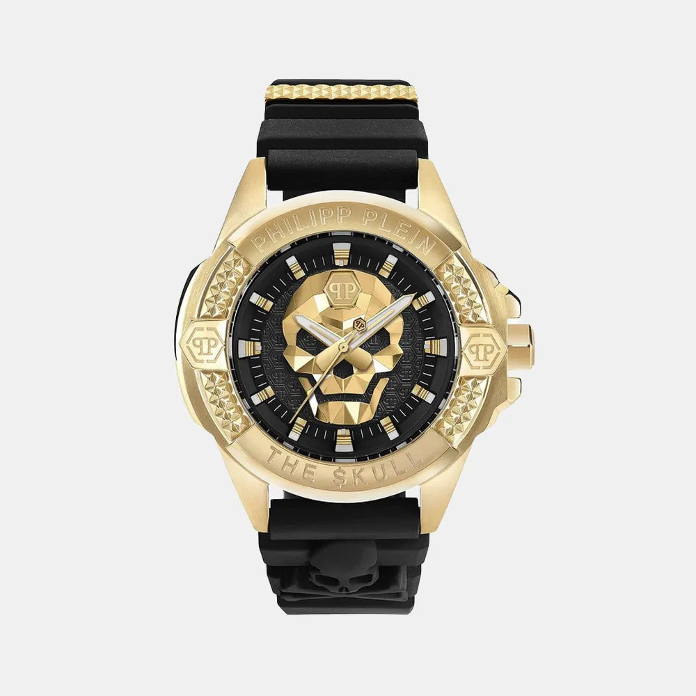 PHILIPP PLEIN Montre PHILIPP PLEIN Homme The $kull en Silicone Noir PWAAA0221