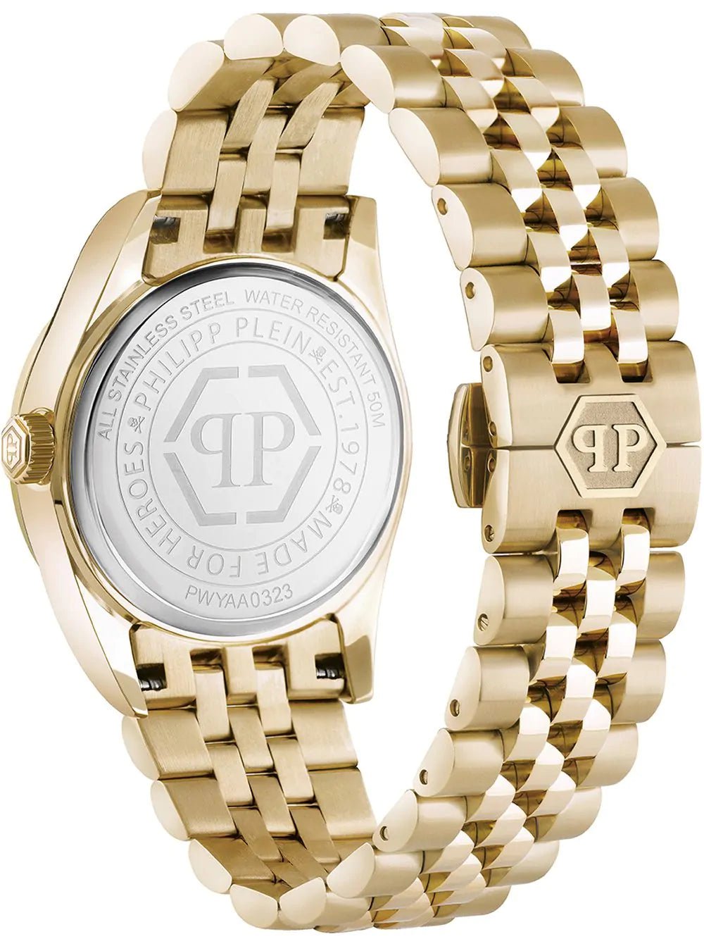 PHILIPP PLEIN Montre PHILIPP PLEIN Superlative Femme en Acier Doré PWYAA0323