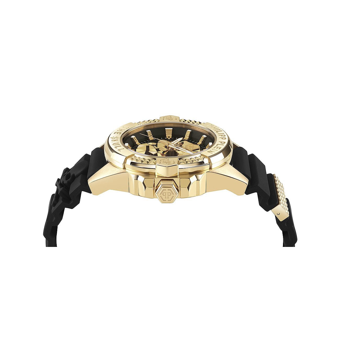 PHILIPP PLEIN Montre PHILIPP PLEIN The Skull Homme en Silicone Noir PWAAA0221