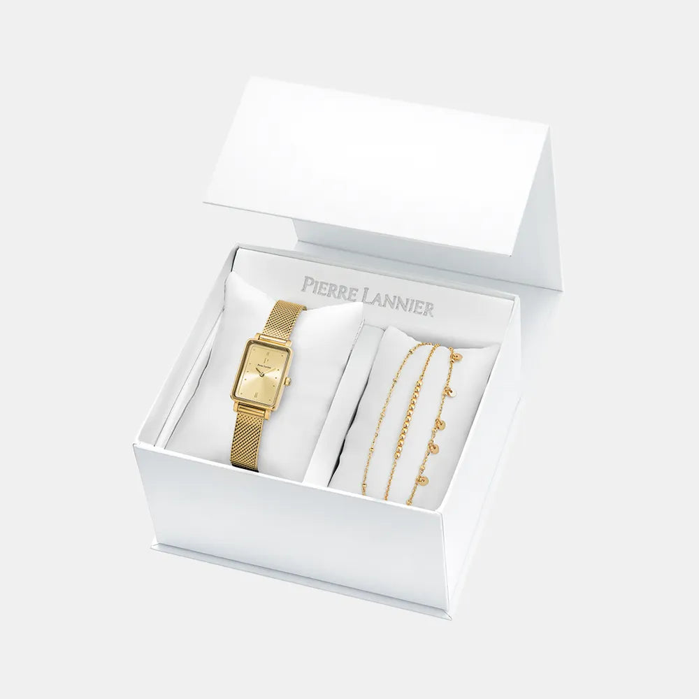 Montre PIERRE LANIER Femme ARIANE Coffret montre et Bijoux 356G542