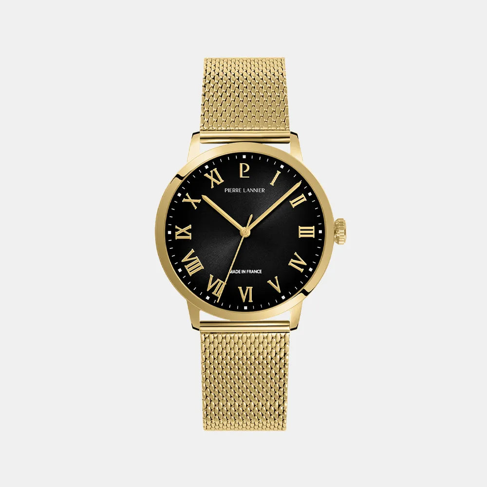 Montre PIERRE LANNIER Homme INTERVAL en Acier Milanais 256G032
