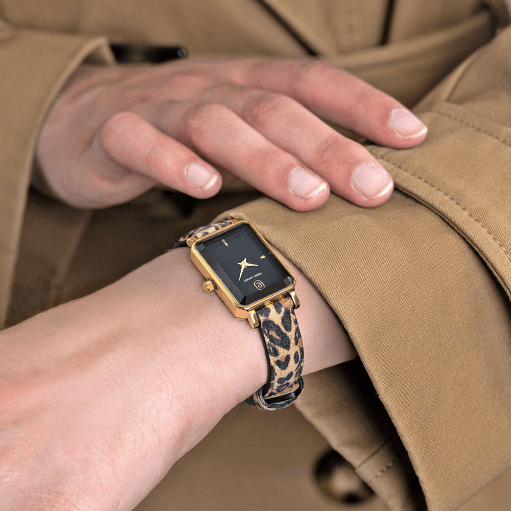 PIERRE LANNIER Montre PIERRE LANNIER Femme Ariane Bracelet Cuir Léopard 006L539