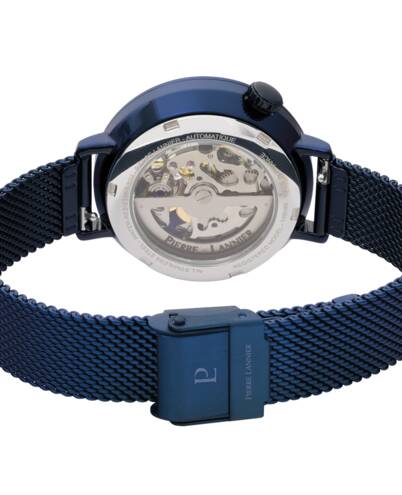 PIERRE LANNIER Montre PIERRE LANNIER Femme Australe en Acier Milanais Bleu 148H866