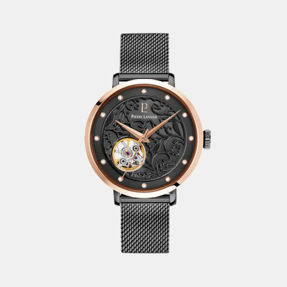 PIERRE LANNIER Montre PIERRE LANNIER Femme Automatique Eolia en Acier Milanais 310F988